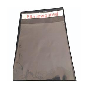 Embalagem com Fita Adesiva Inviolável